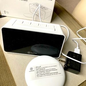 Alarm with bed shaker